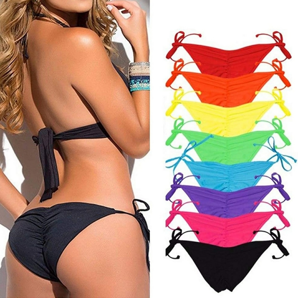 Scrunch bikini bottom